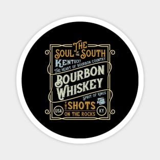 Bourbon whiskey Magnet